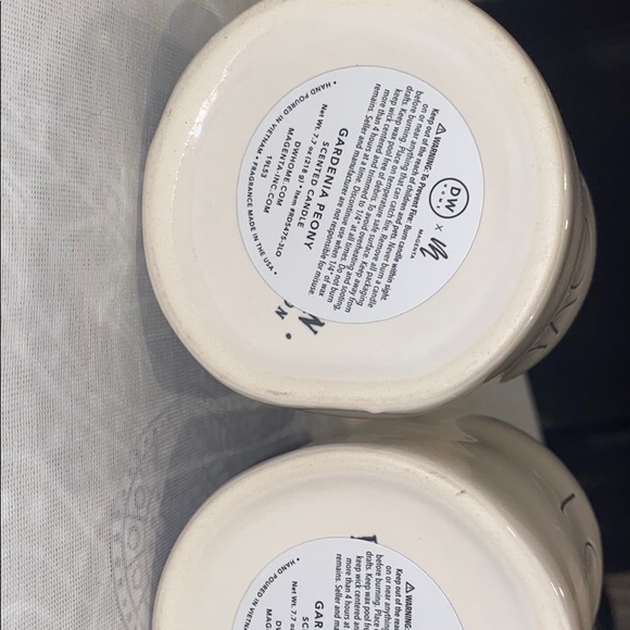 Two small Rae Dunn Candles - Picture 3 of 3